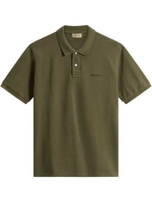 Woolrich polo en coton - Vert - Woolrich - Modalova