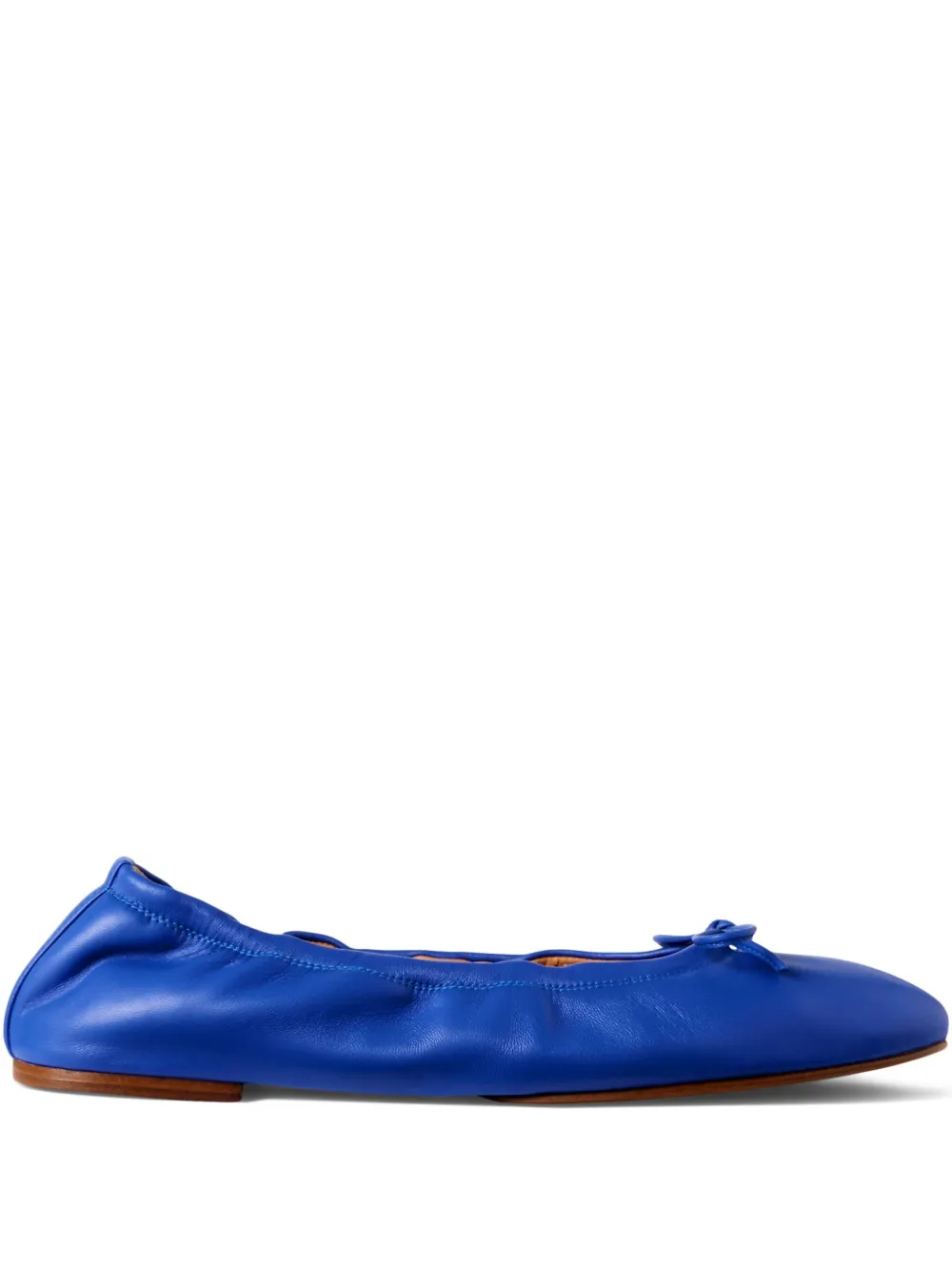 Polo Ralph Lauren leather ballet flats Blue