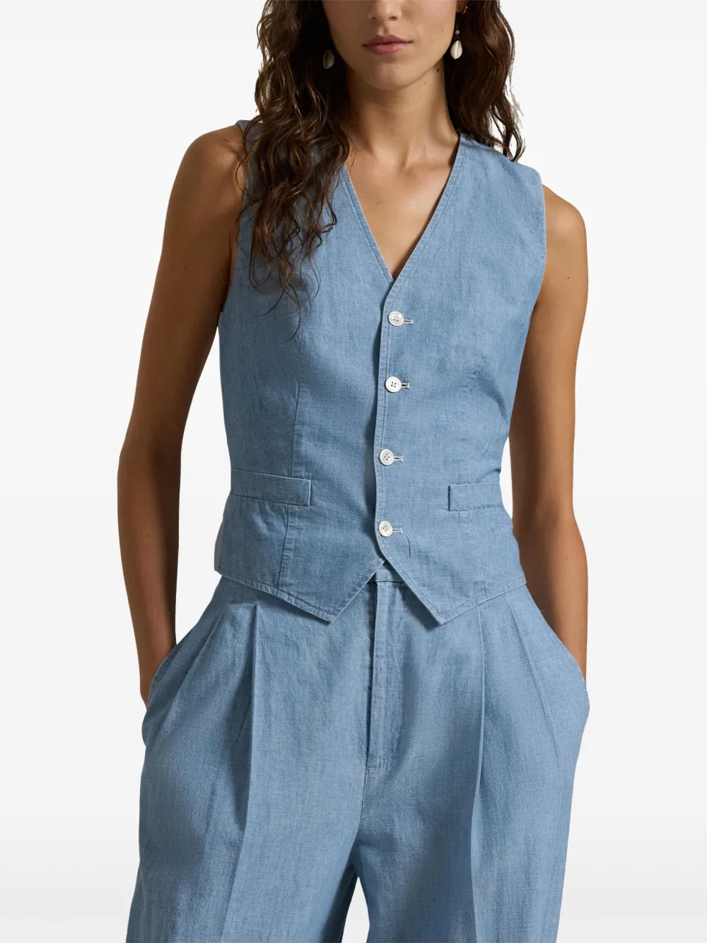 POLO RALPH LAUREN COTTON VEST