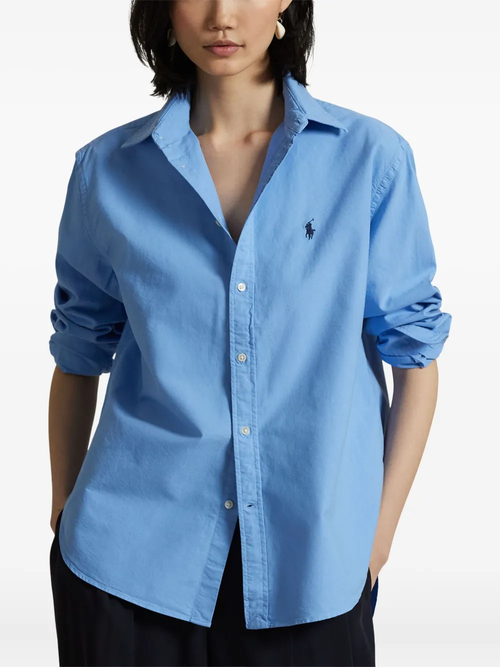 Polo Ralph Lauren Button-down blouse Blauw