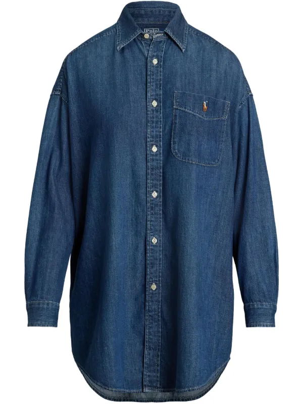 Polo by Ralph Lauren デニムシャツ 新品未使用 Polo Ralph Lauren デニムシャツ | ブルー | FARFETCH JP