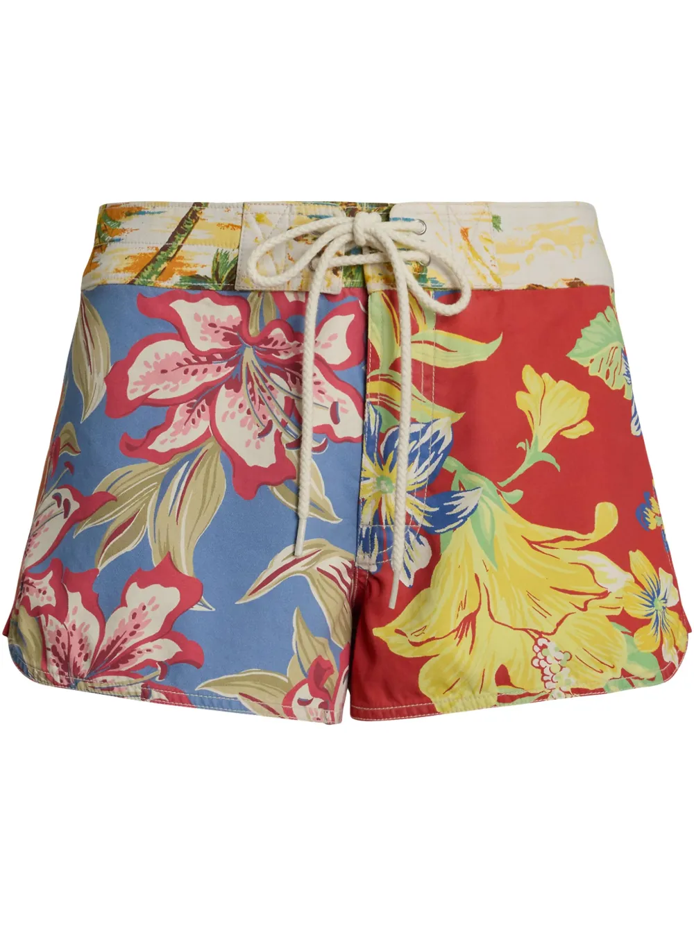 Polo Ralph Lauren Shorts met bloemenprint Blauw