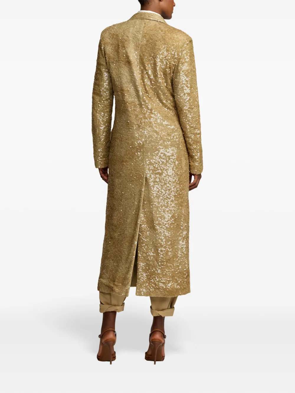 Ralph Lauren Collection Macy jas Goud