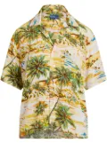 Polo Ralph Lauren Sunset-print shirt - Yellow