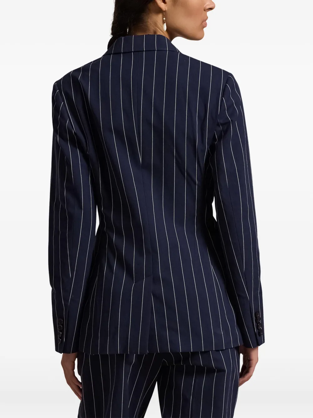 Polo Ralph Lauren Gestreepte blazer Blauw