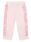 Roberto Cavalli Junior ruffle-detailing track pants - Pink