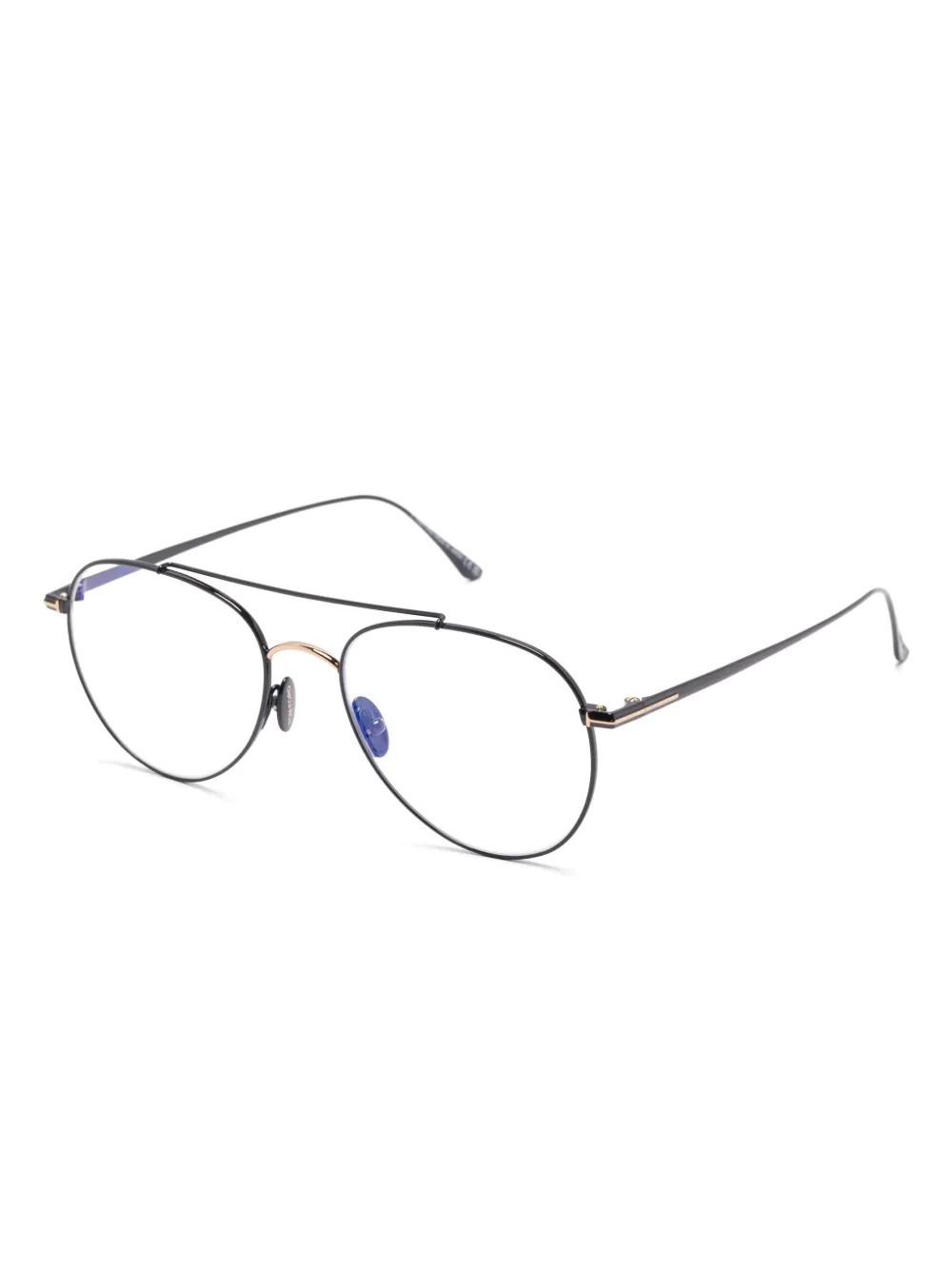 TOM FORD Eyewear Bril met piloten montuur - Zwart