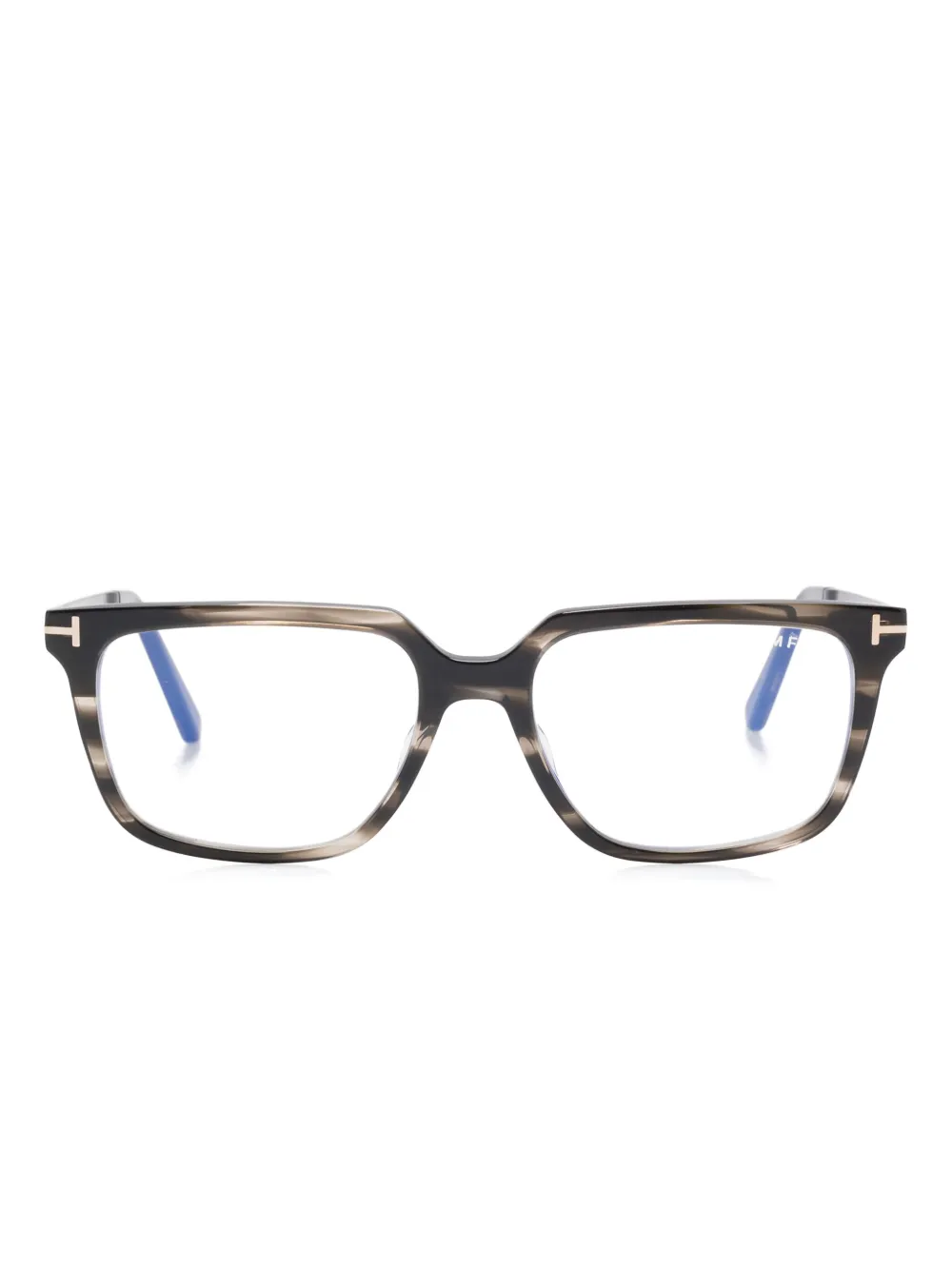 TOM FORD Eyewear square-frame glasses | Black | Image 1