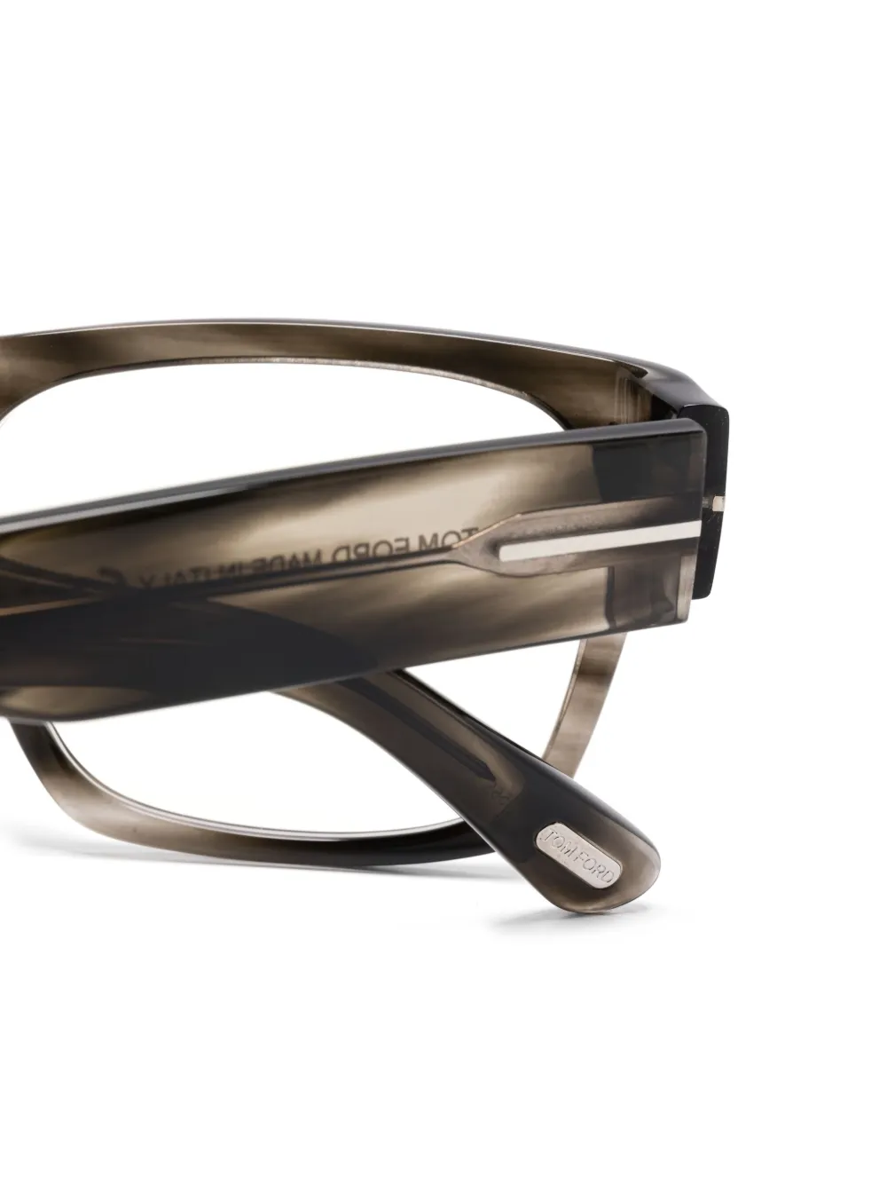 Tom Ford Square-frame Glasses In Black