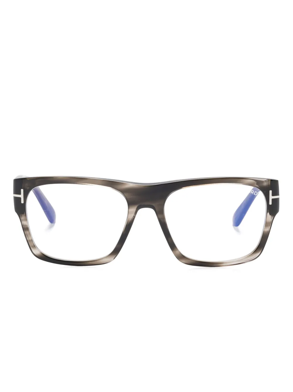 TOM FORD Eyewear Bril met vierkant montuur Zwart