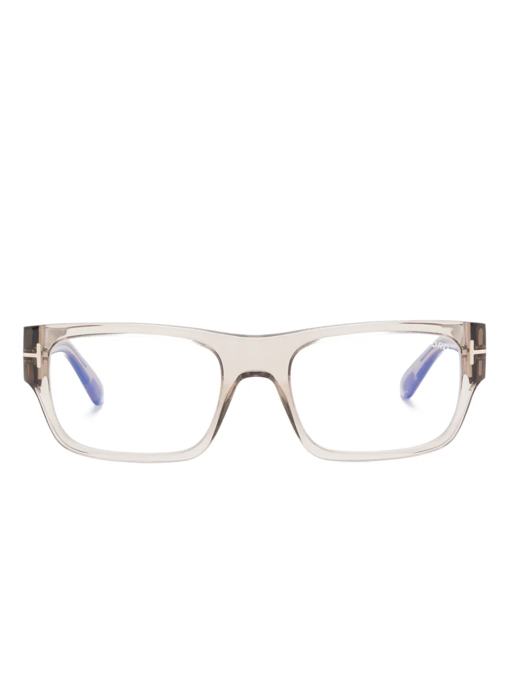 TOM FORD Eyewear lentes con armazón rectangular | gris | Image 1