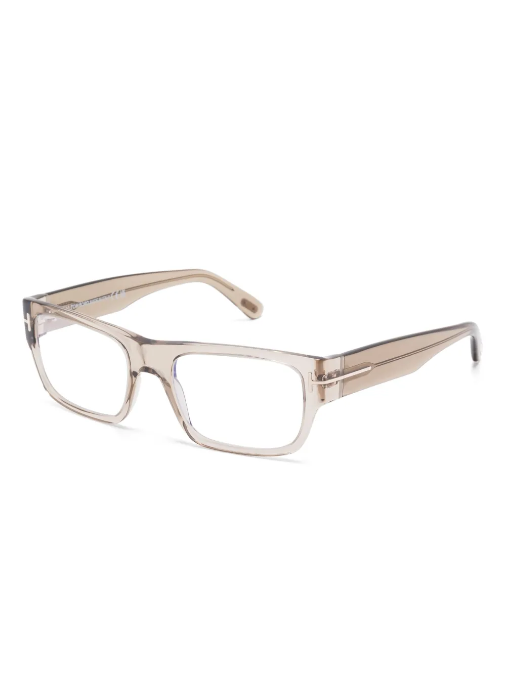 TOM FORD Eyewear Bril met rechthoekig montuur - Grijs