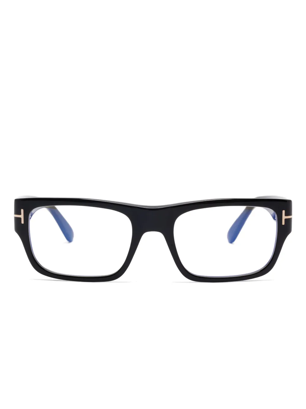TOM FORD Eyewear rectangular-frame glasses | Black | Image 1