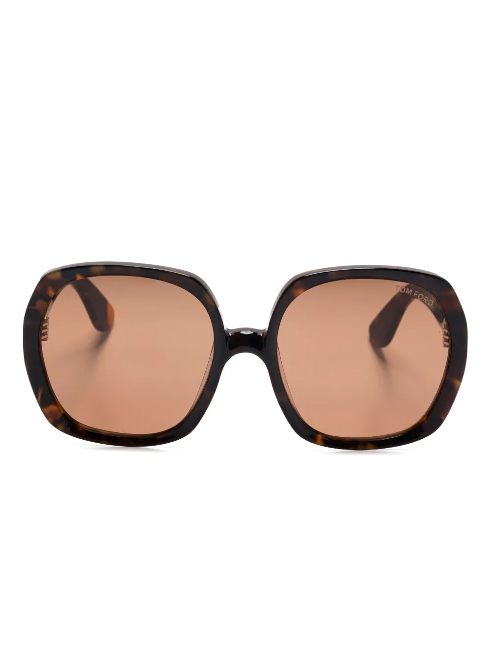 TOM FORD Eyewear 1221 サングラス - ブラウン TOM FORD Eyewear 1221 サングラス - ブラウン