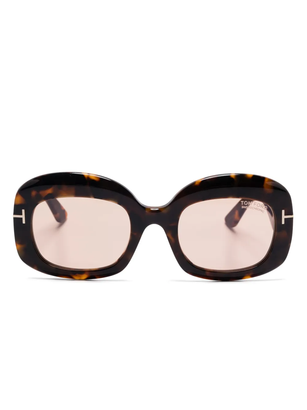 TOM FORD Eyewear Carmen サングラス - ブラウン TOM FORD Eyewear Carmen サングラス - ブラウン