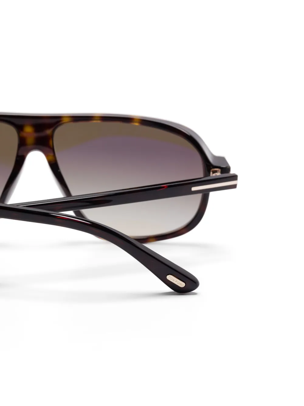 TOM FORD Eyewear Guillaume zonnebril Bruin