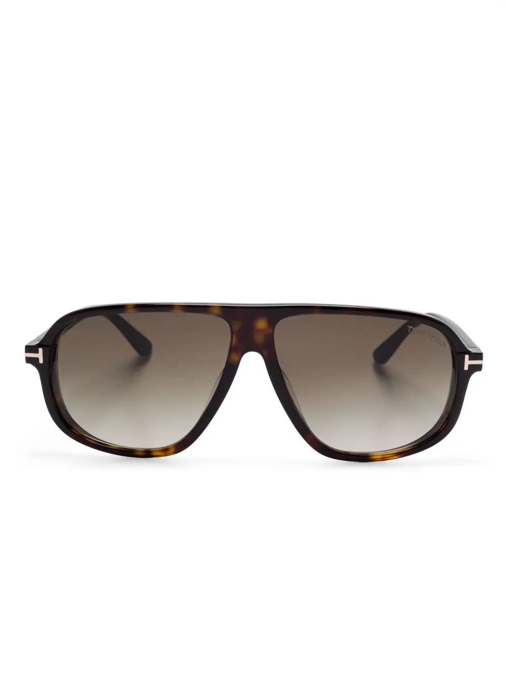 TOM FORD Eyewear Guillaume サングラス - ブラウン TOM FORD Eyewear Guillaume サングラス - ブラウン
