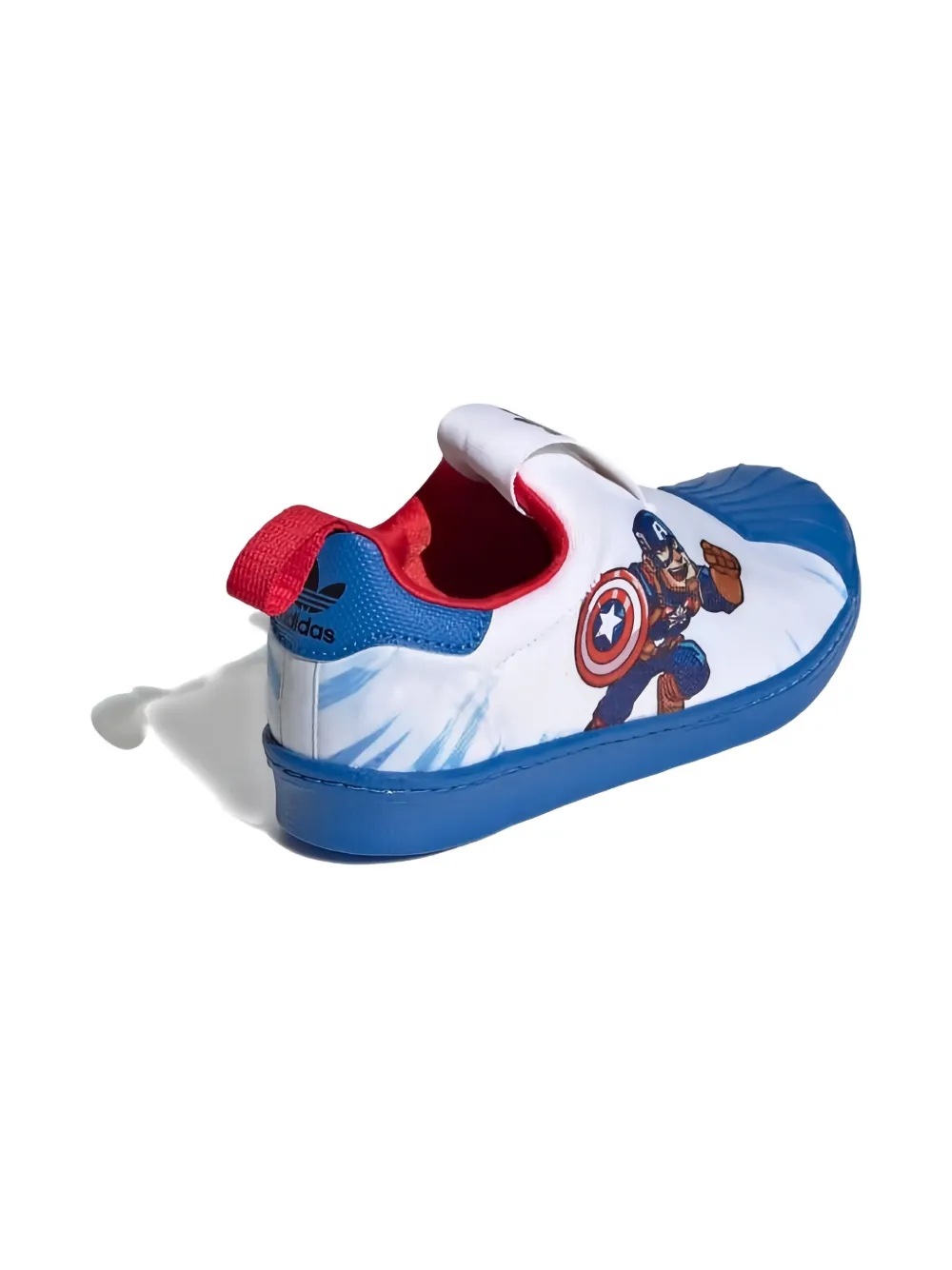 adidas Kids x Marvel Superstar 360 "Captain America" sneakers White