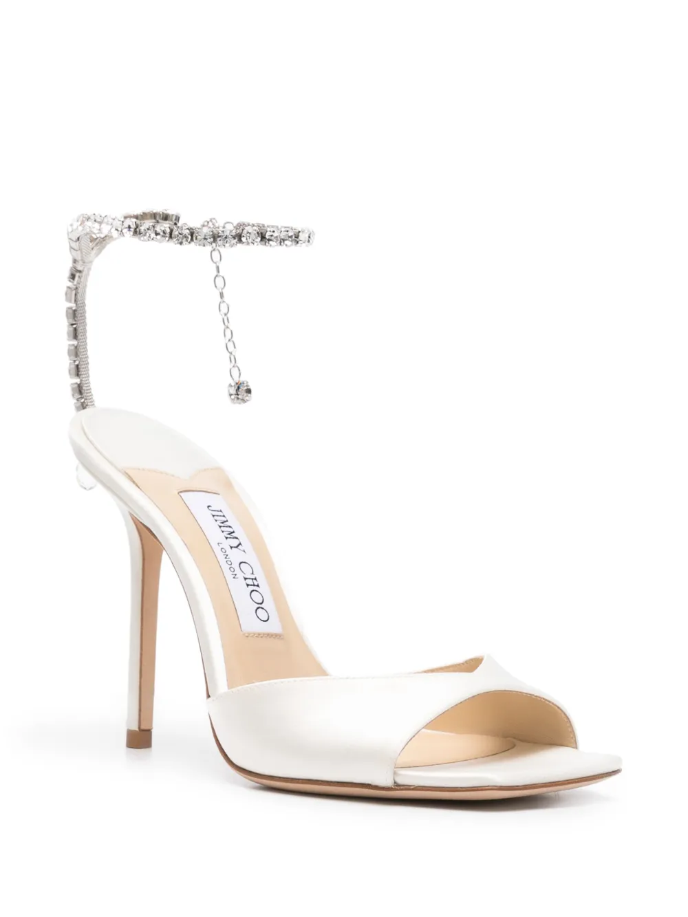 Jimmy Choo Saeda sandalen - Wit