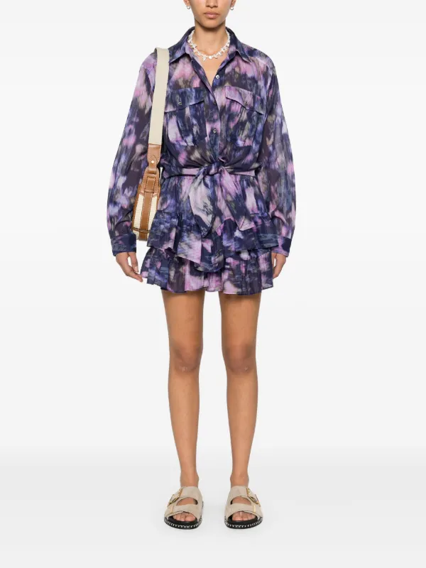 ショートパンツ MARANT ETOILE 'Jocadia' shorts Purple MARANT ÉTOILE Jocadia Shorts | Purple | FARFETCH JO