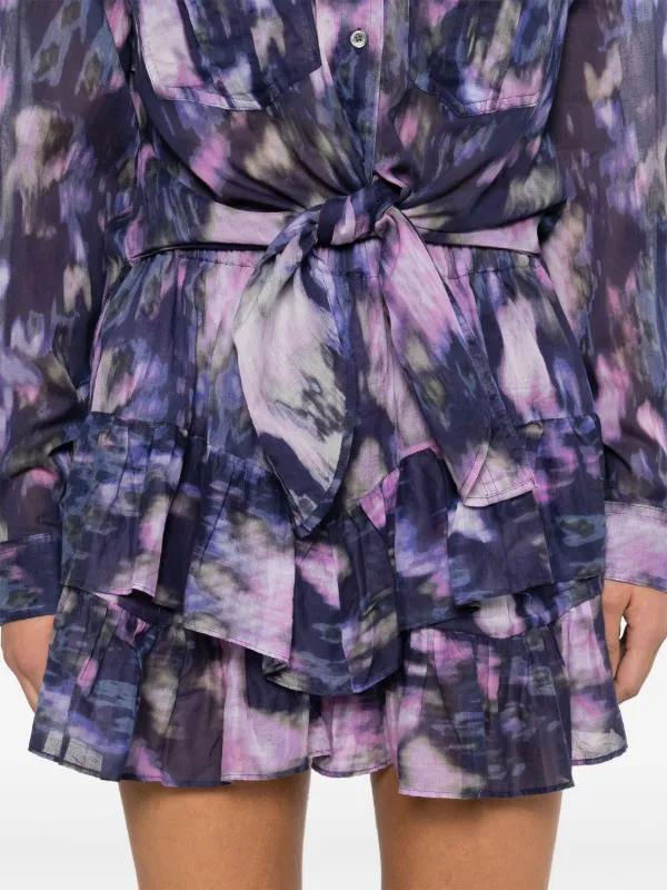 MARANT ÉTOILE Jocadia Shorts | Purple | FARFETCH BH