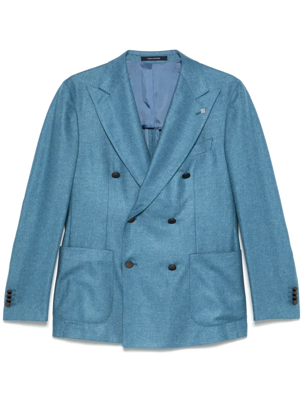 Tagliatore Blazer met dubbele rij knopen Blauw