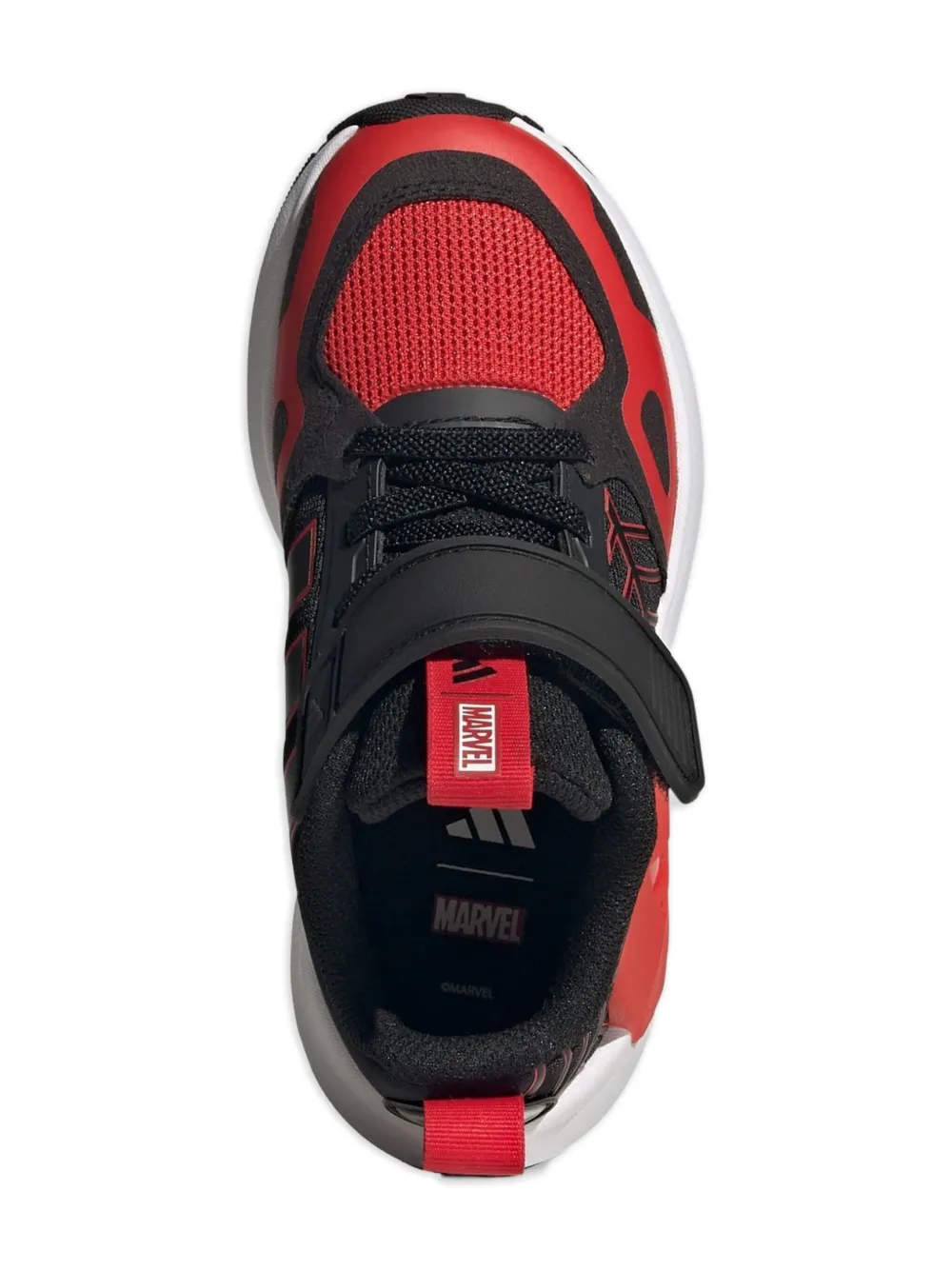 adidas Kids x Marvel Running Spider-Man "Core Black Red Cloud White" sneakers Rood