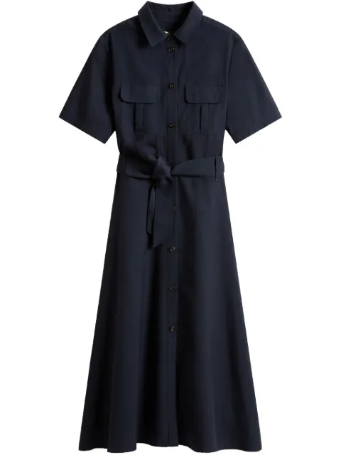 Woolrich vestido camisero con botones