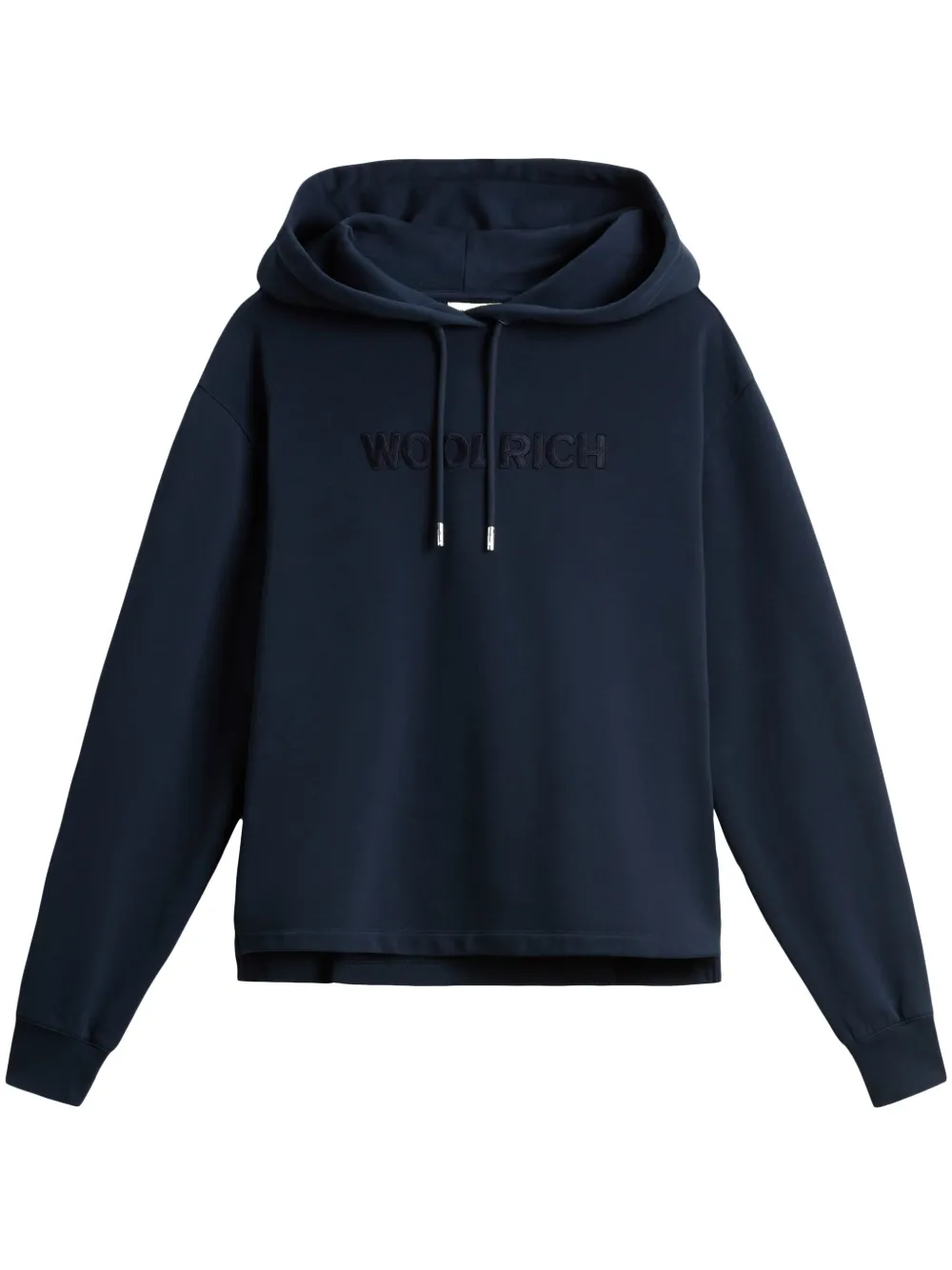 Woolrich cotton hoodie Blauw