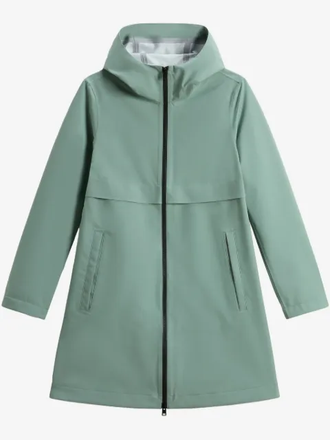 Woolrich light stretch parka coat 