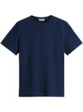 Woolrich slub-texture T-shirt - Blue