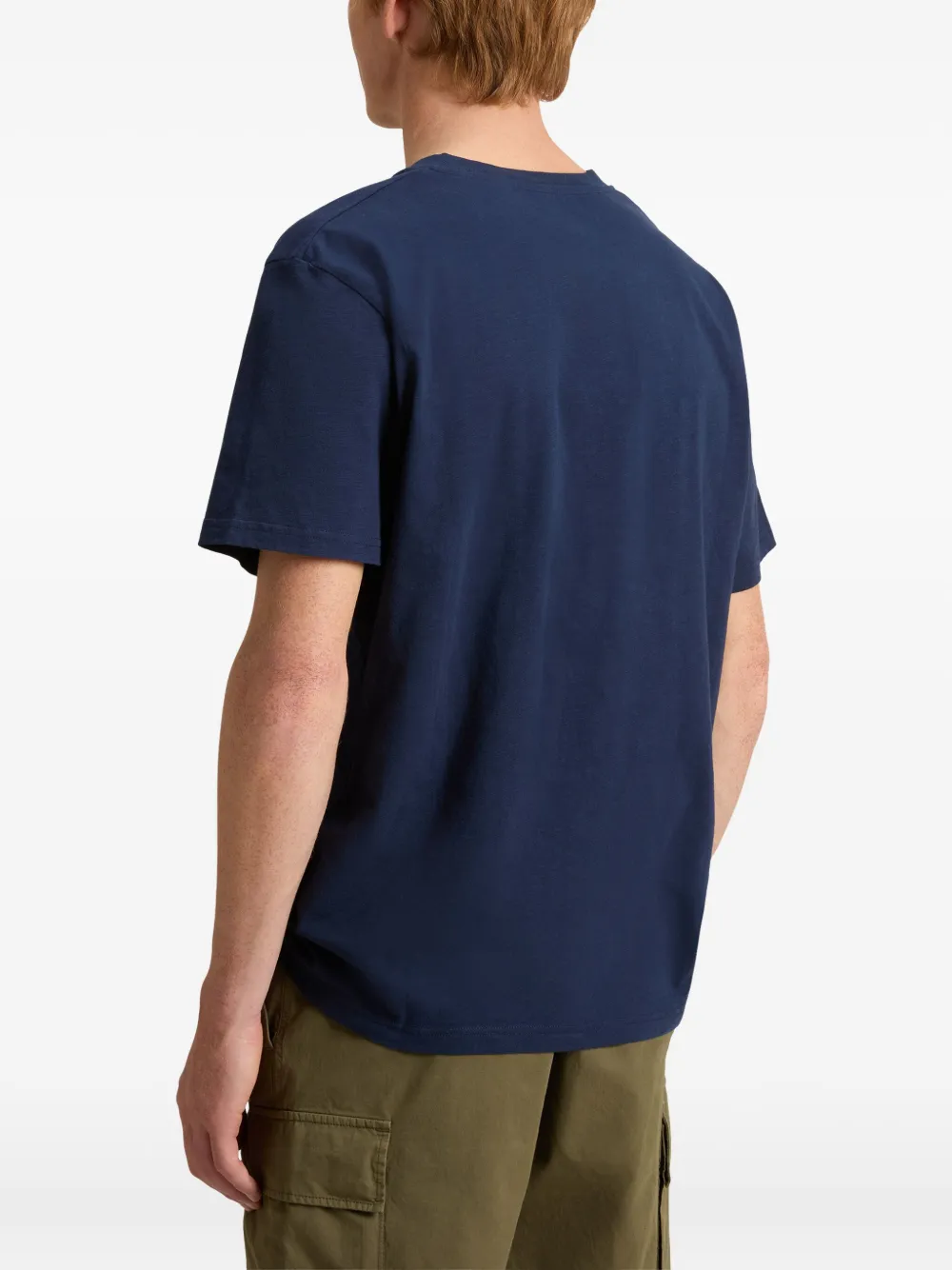 Woolrich T-shirt met logoprint Blauw