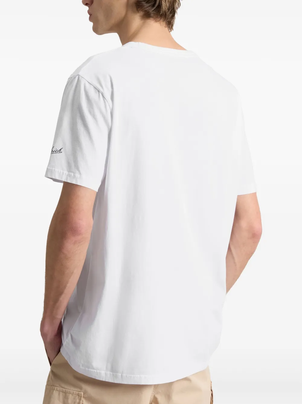 Woolrich T-shirt met zakdetail Wit