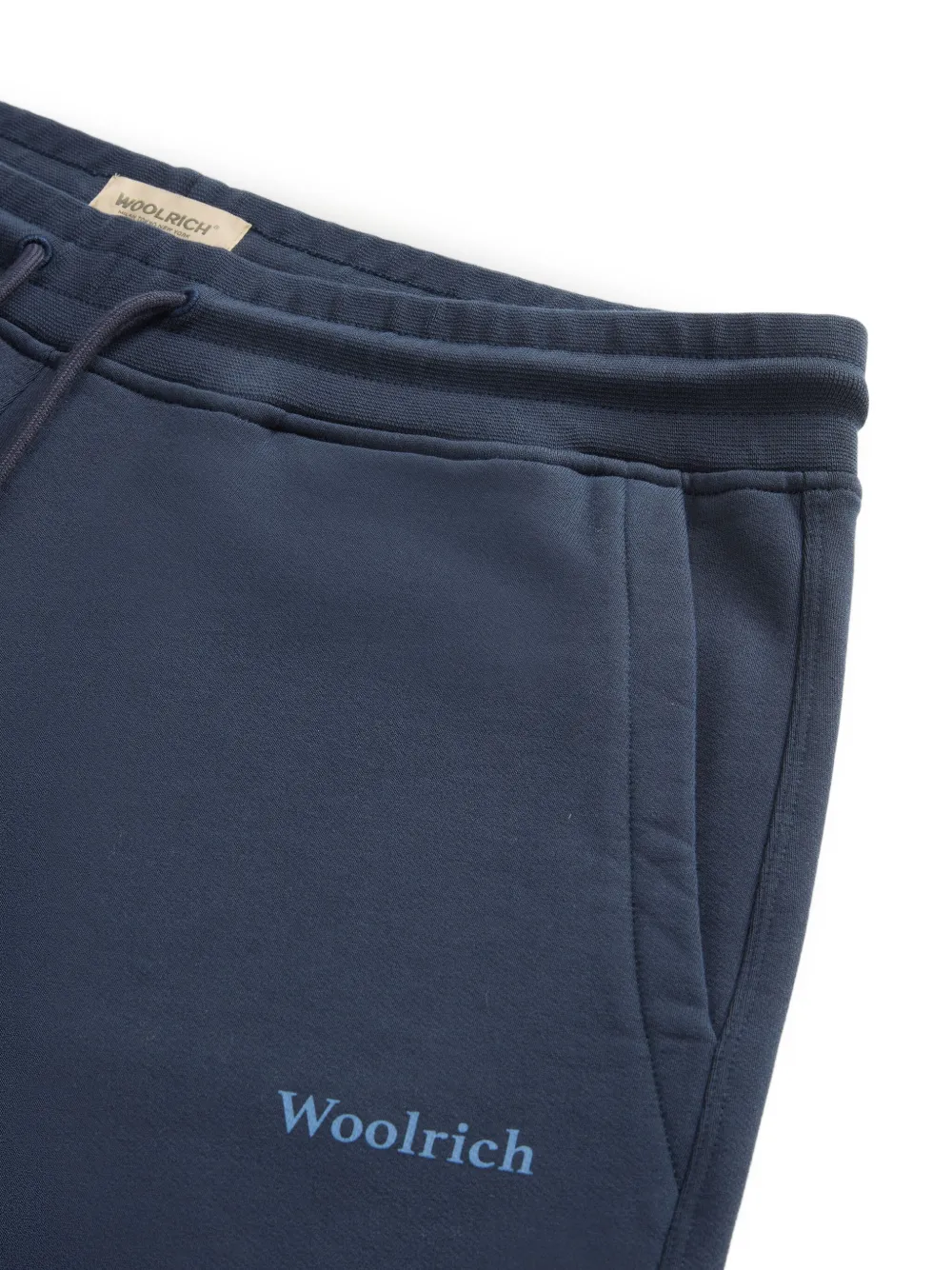 Woolrich Navy Blue Cotton Sport Trousers In 蓝色