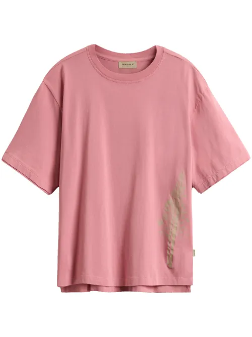 Woolrich t-shirt en coton - Rose - Woolrich - Modalova