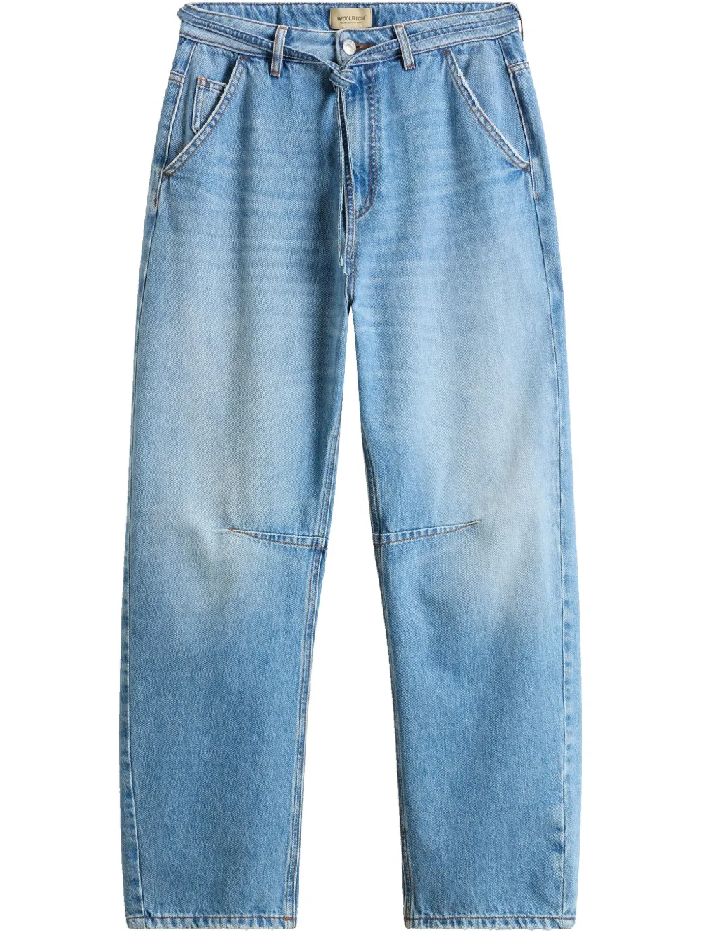 Woolrich Jeans met ceintuur Blauw