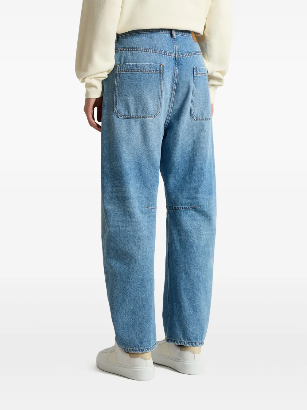 Woolrich Jeans met ceintuur Blauw