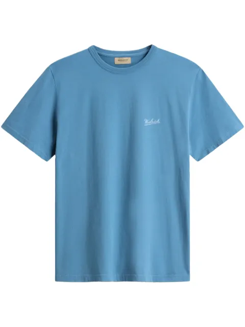 Woolrich logo-embroidered T-shirt 