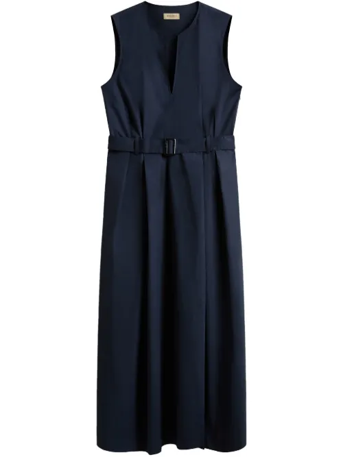 Robe mi-longue à taille ceinturée - Woolrich - Modalova