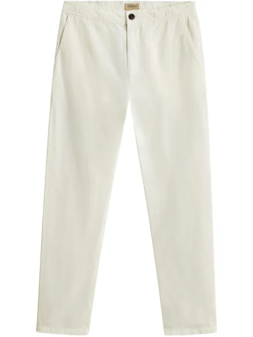 Woolrich pantalon en lin - Blanc - Woolrich - Modalova