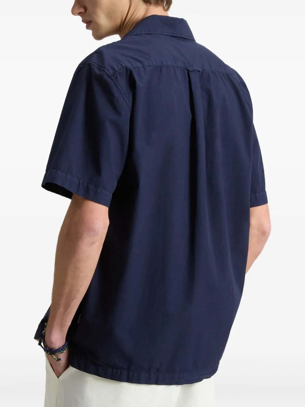 Woolrich Overhemd met borstzak Blauw