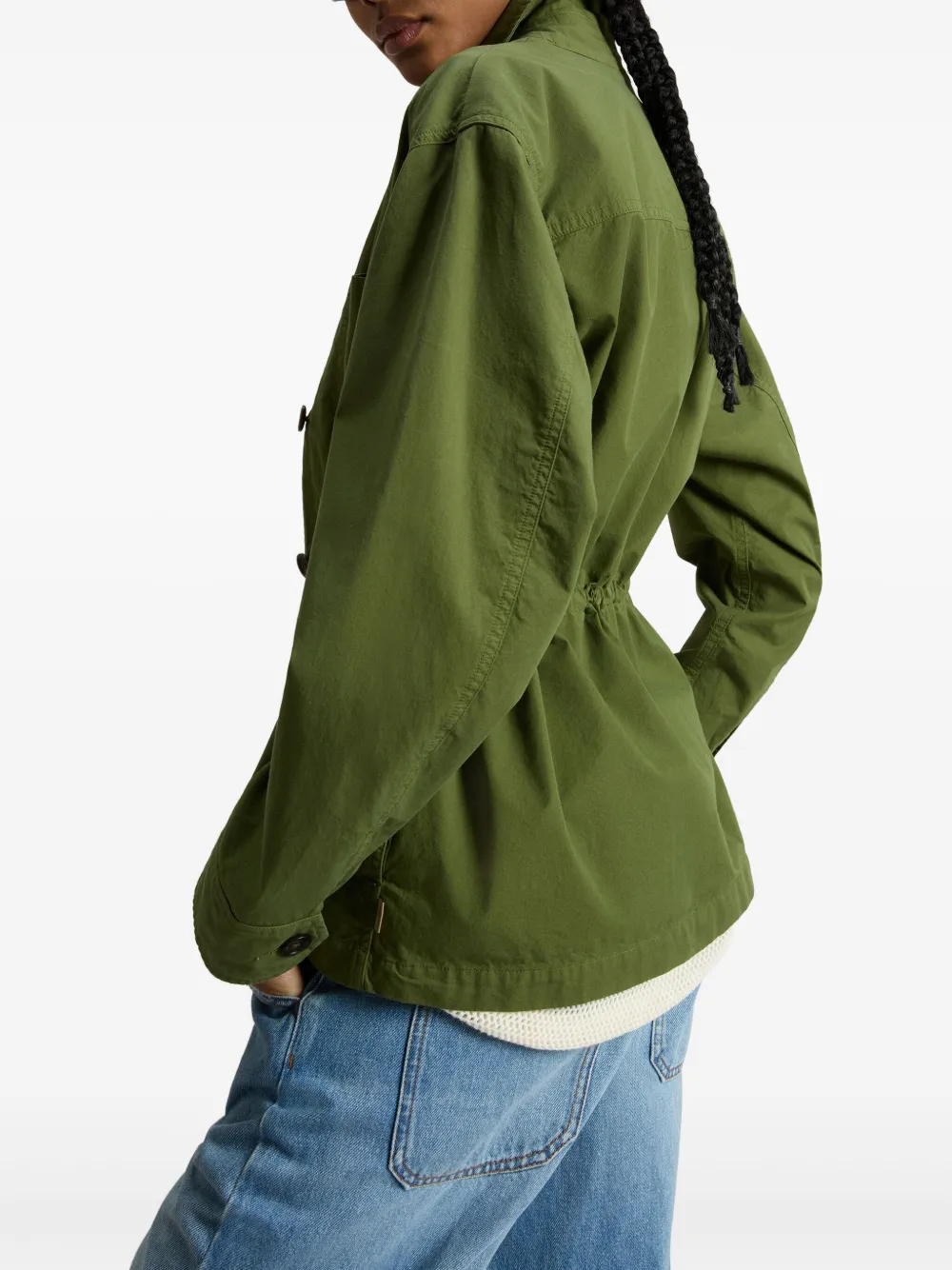 Woolrich Katoenen shirtjack Groen