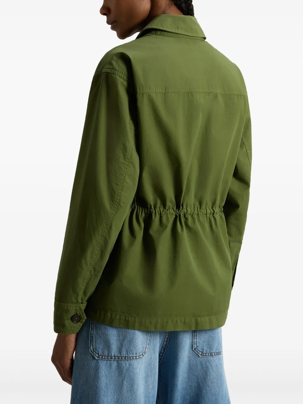 Woolrich Katoenen shirtjack Groen