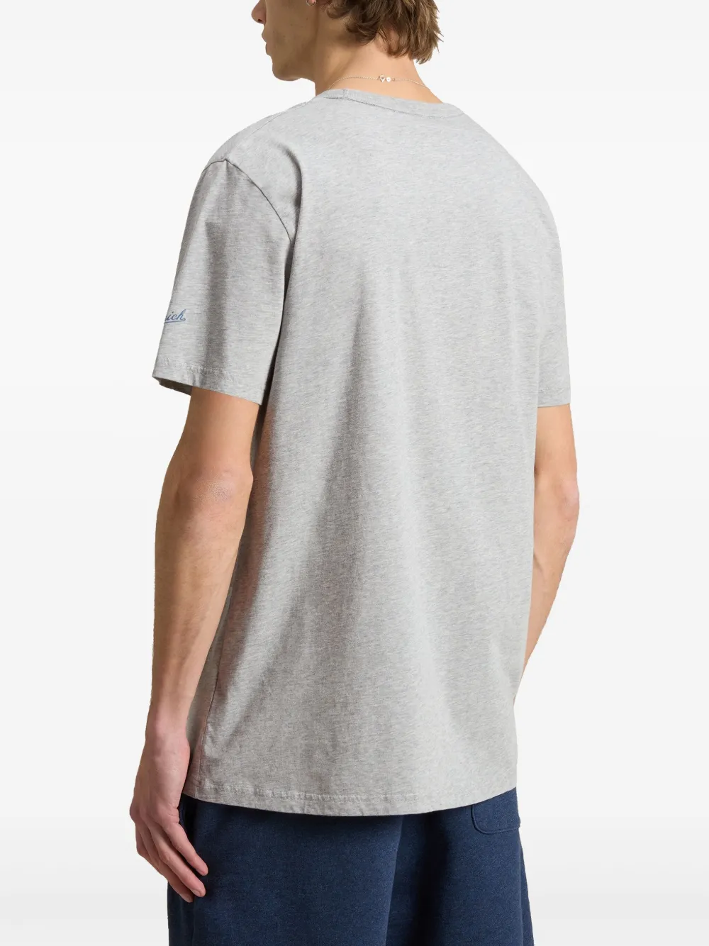 Woolrich T-shirt met logo zak Grijs