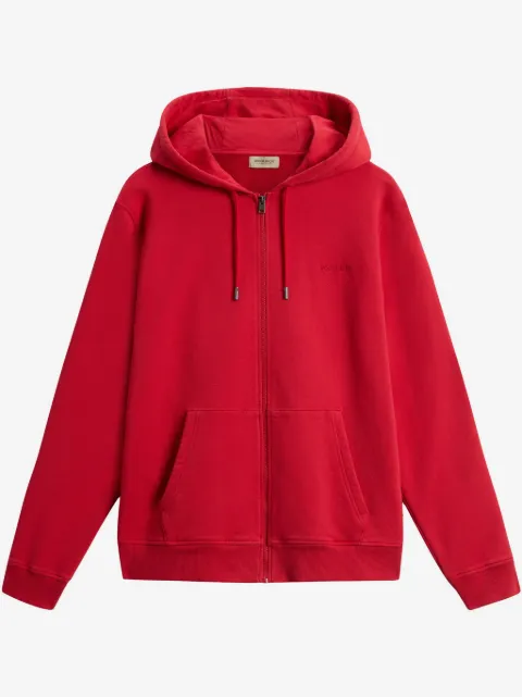 Woolrich fleece zip-up hoodie 