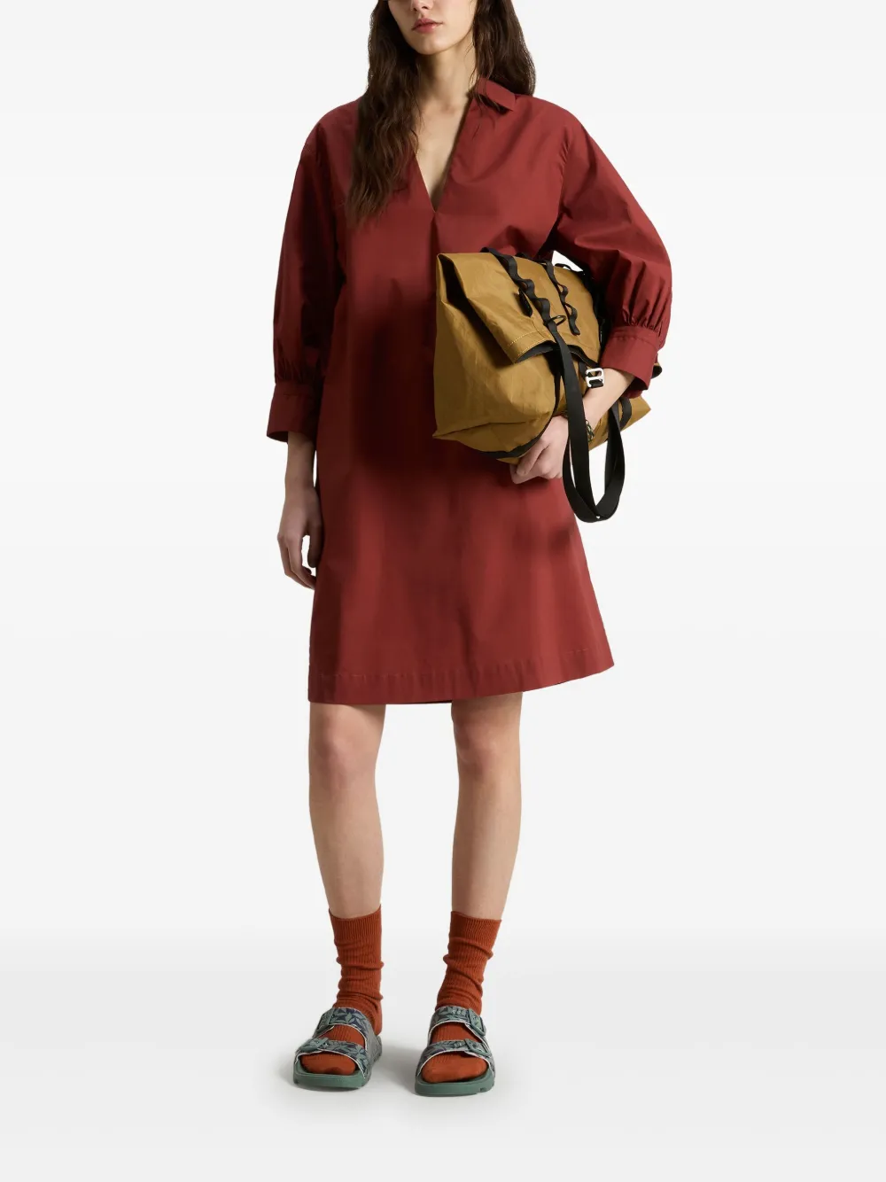 Woolrich cotton dress - Rood