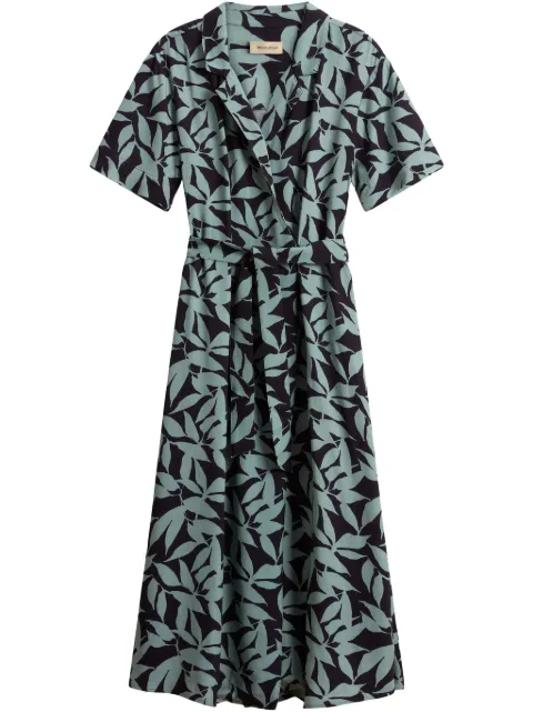 Woolrich printed midi dress 