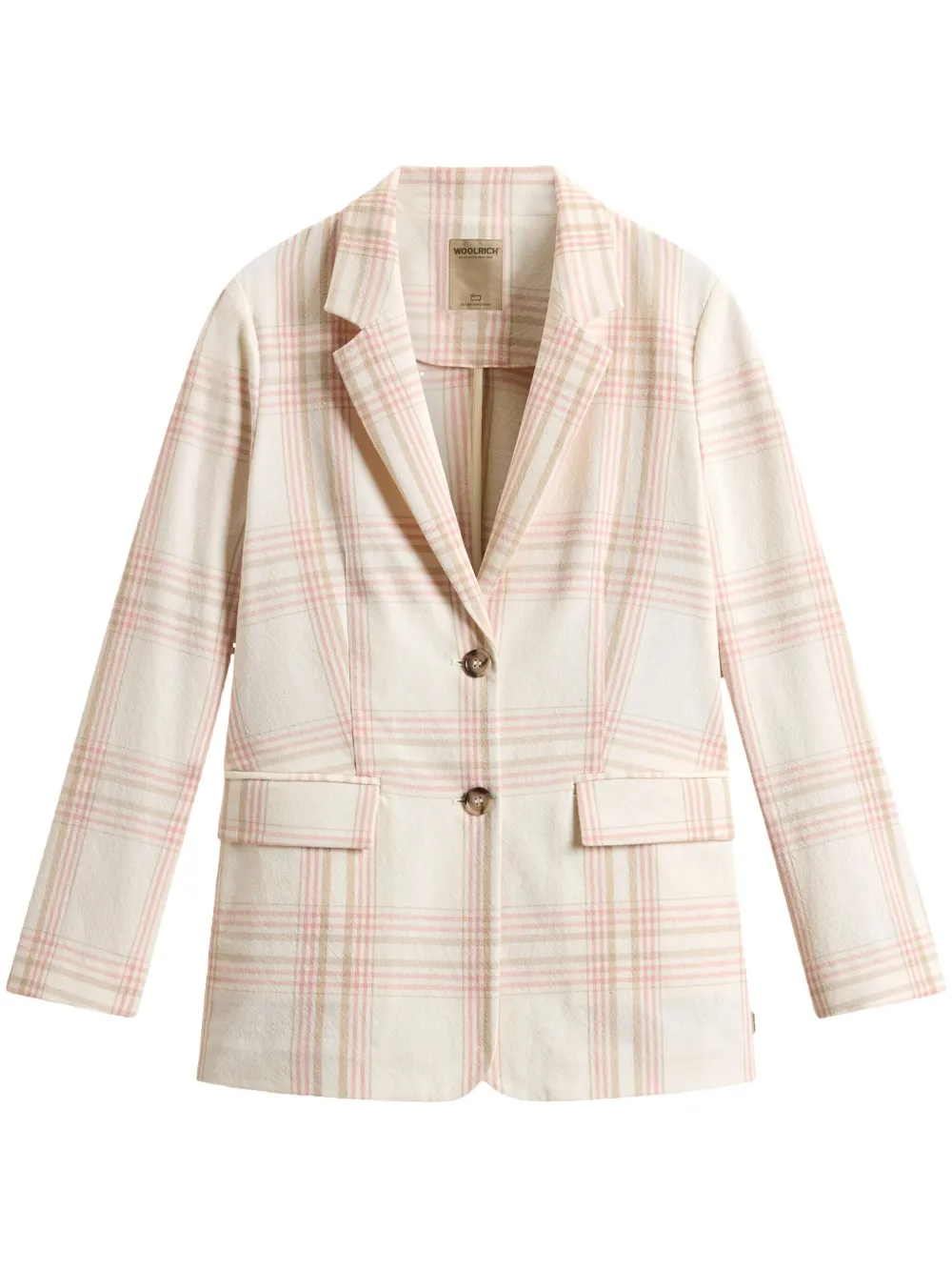 Woolrich check blazer - Tons neutres