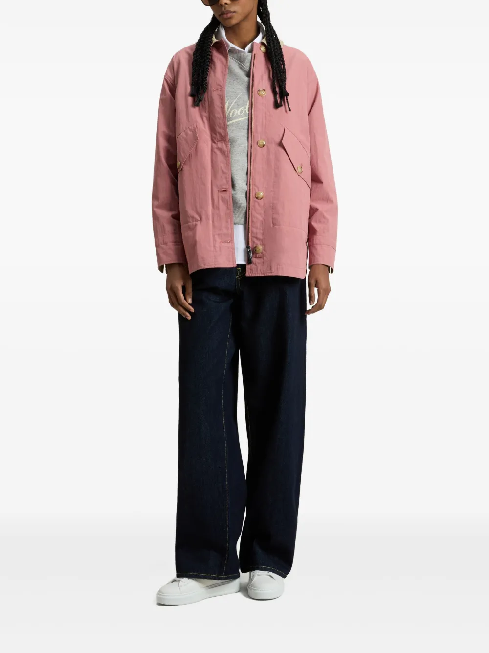 Woolrich shirt jacket - Roze