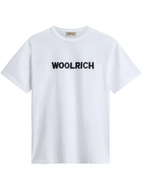 Woolrich playera con logo bordado